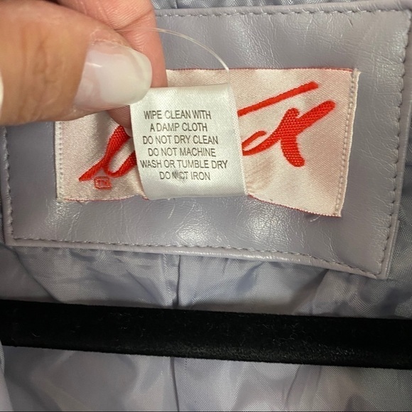 MOTO Vegan Jacket Size Medium - Picture 9 of 10